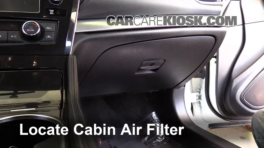 2016 Nissan Maxima SR 3.5L V6 Air Filter (Cabin)